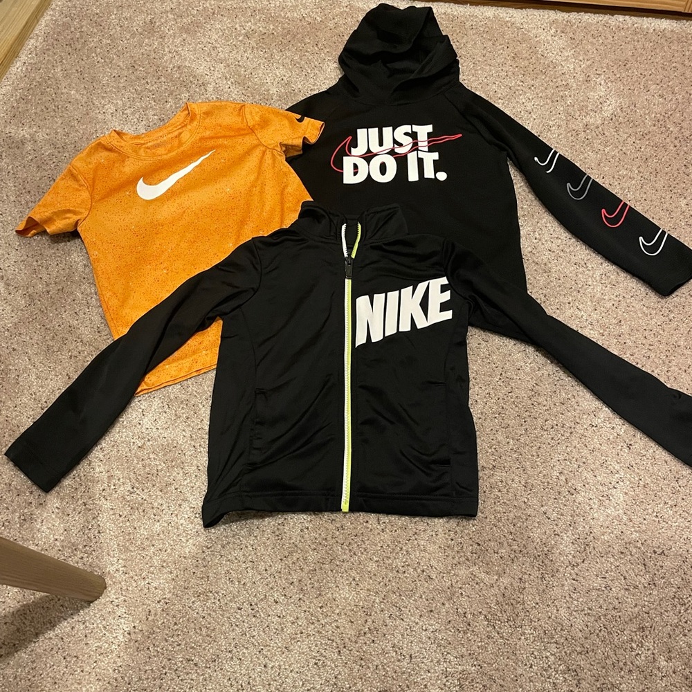 Nike Boys Shirts and Zippy Jacket